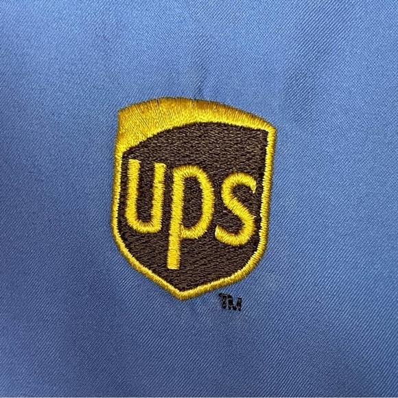 Land’s End UPS Uniform V-Neck Pull Over Sweatshirt - Picture 3 of 9